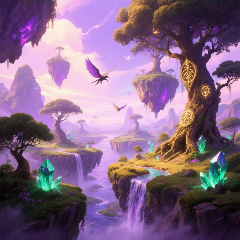 Fantasy Magic Fantasy World