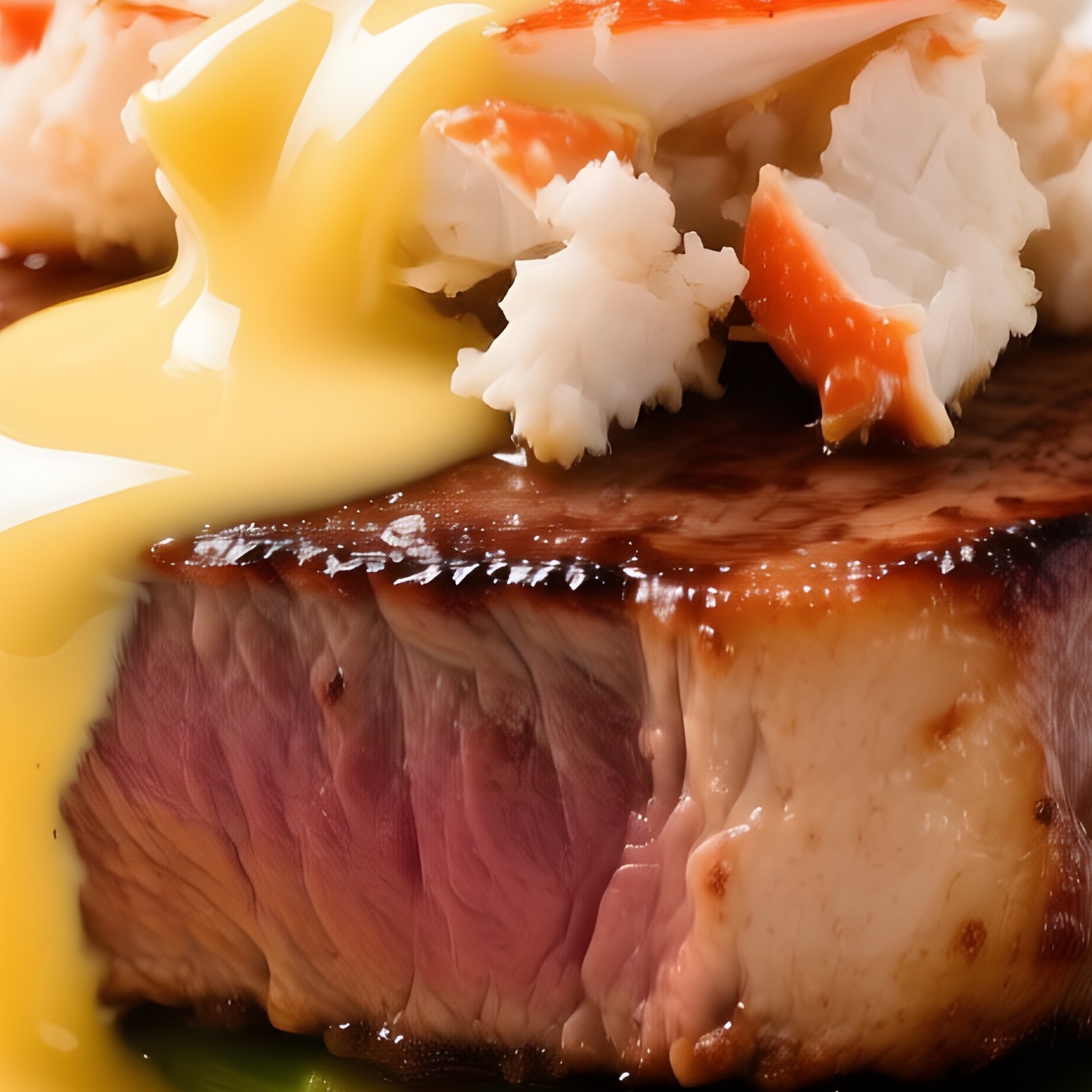 Filet Oscar Gourmet Dish - Full Resolution Quality Preview