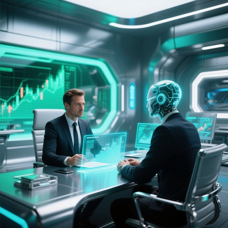 Financial Advisor Client Meeting Fiction