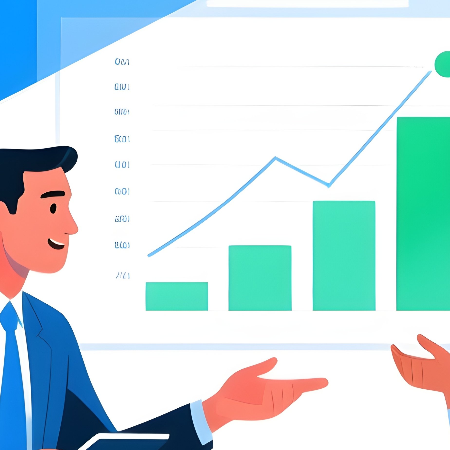 Financial Advisor Client Meeting Mockup - Full Resolution Quality Preview