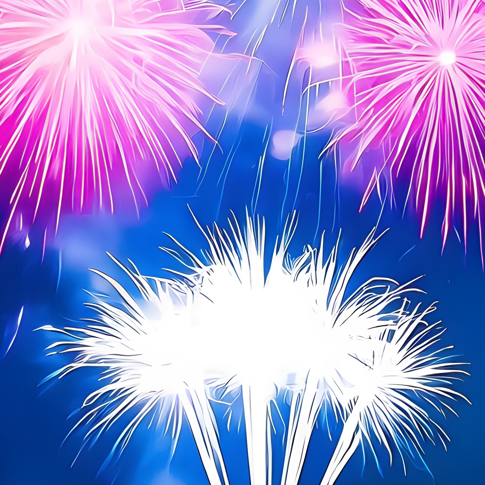 Fireworks Display Over Water Fireworks Night - Full Resolution Quality Preview