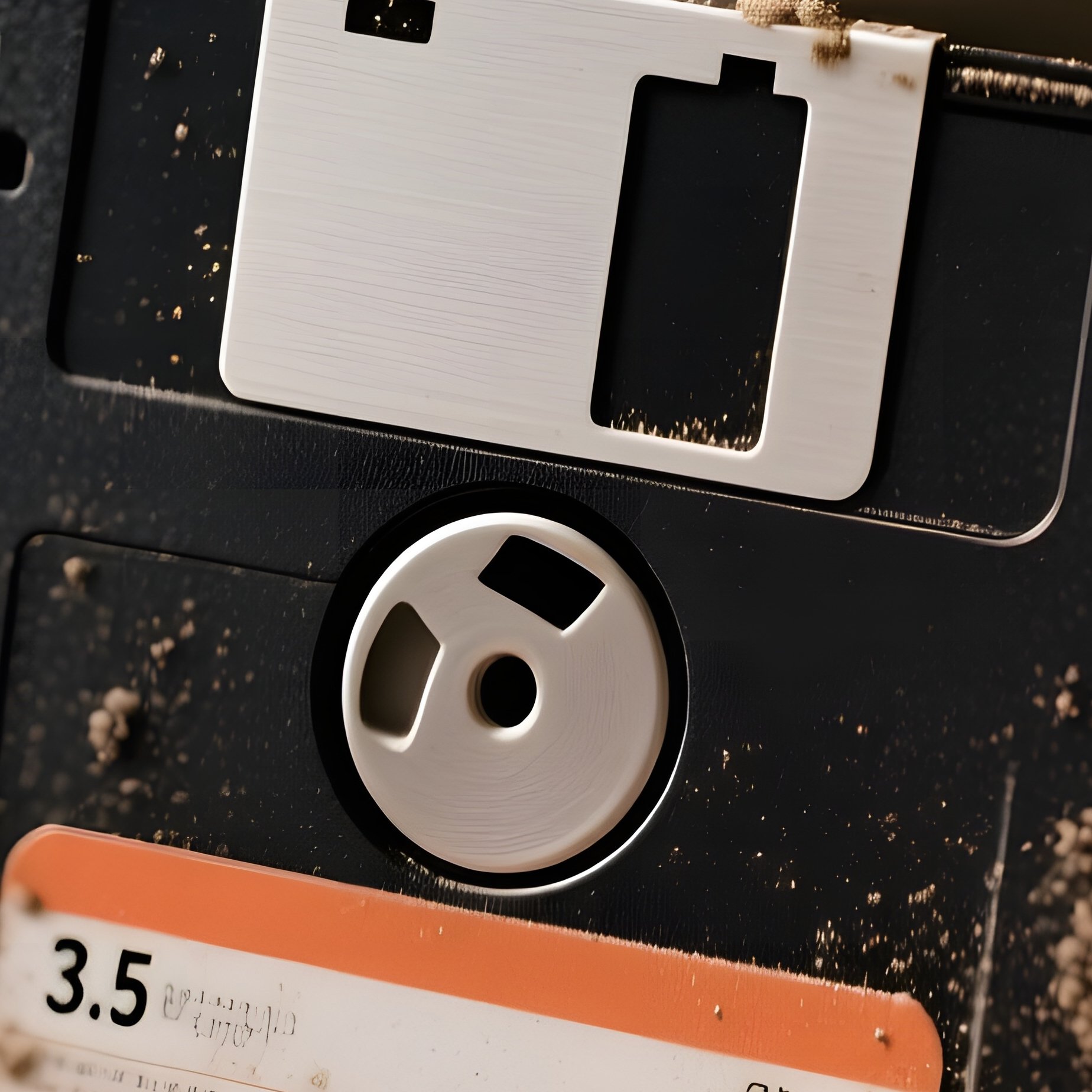 Floppy Disk As Coaster - Full Resolution Quality Preview