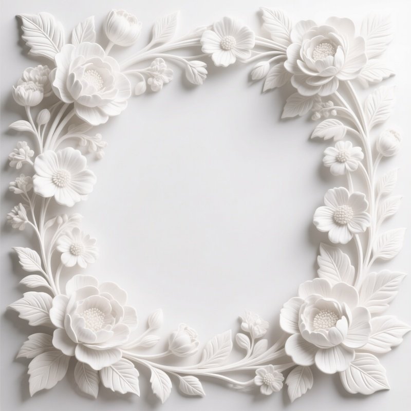 Floral Frame Design Floral Frame
