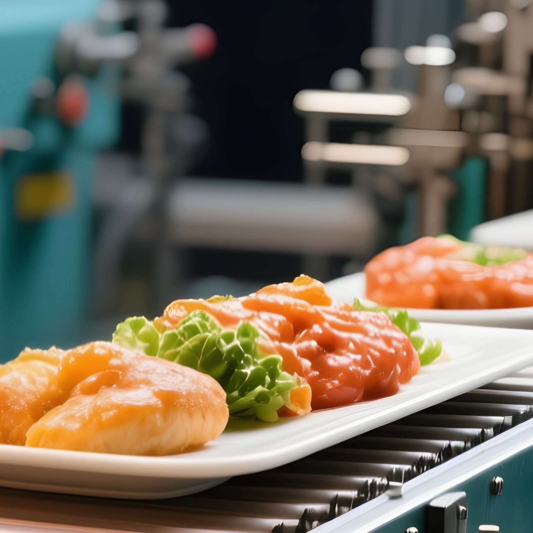 Food Production Line Still Life - Full Resolution Quality Preview