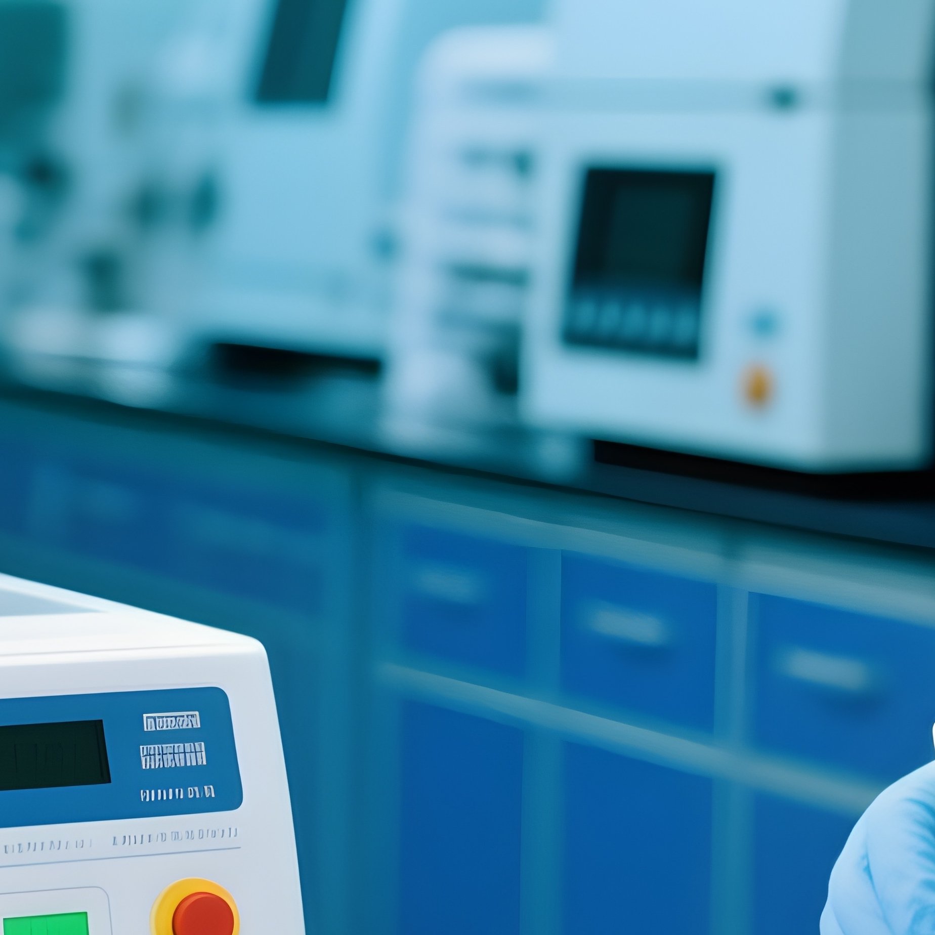 Food Safety Lab Research Experiment - Full Resolution Quality Preview