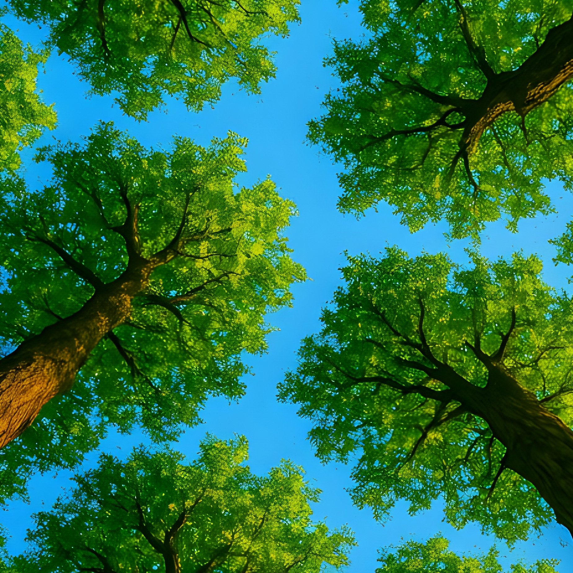 Forest Canopy Forest Nature - Full Resolution Quality Preview