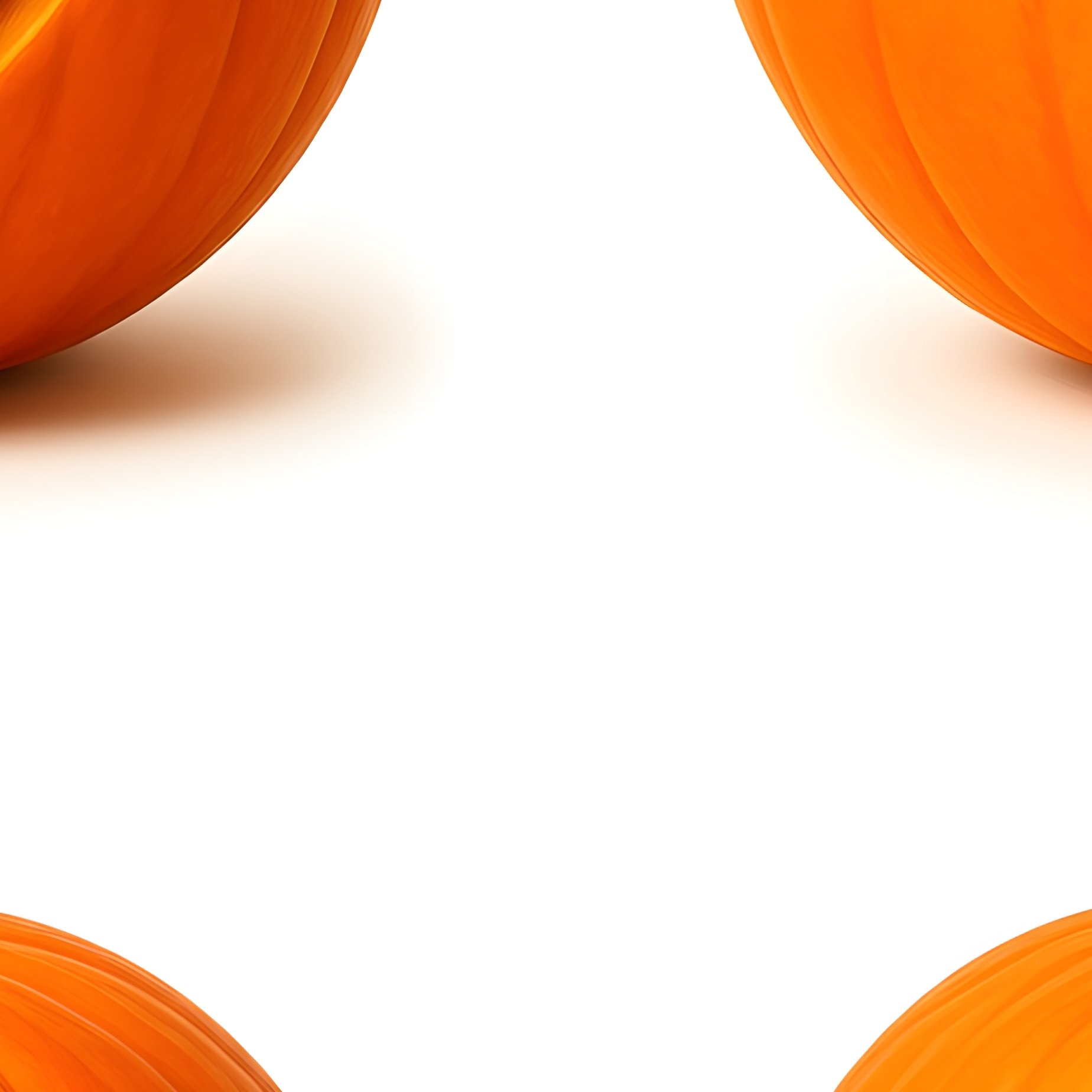 Four Cartoon Style Pumpkins With Different Facial Expressions - Full Resolution Quality Preview