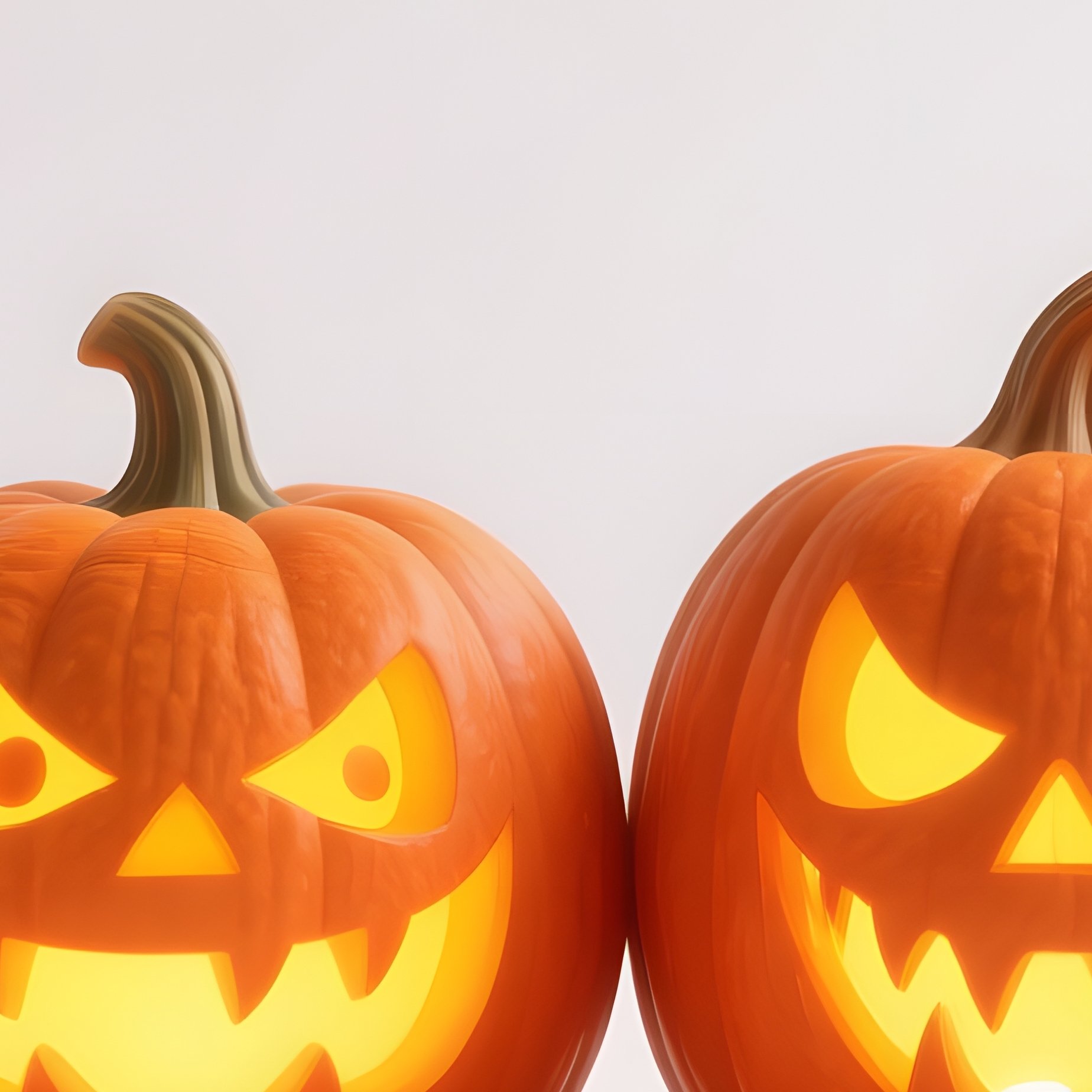 Four Carved Pumpkins Halloween Pumpkin - Full Resolution Quality Preview