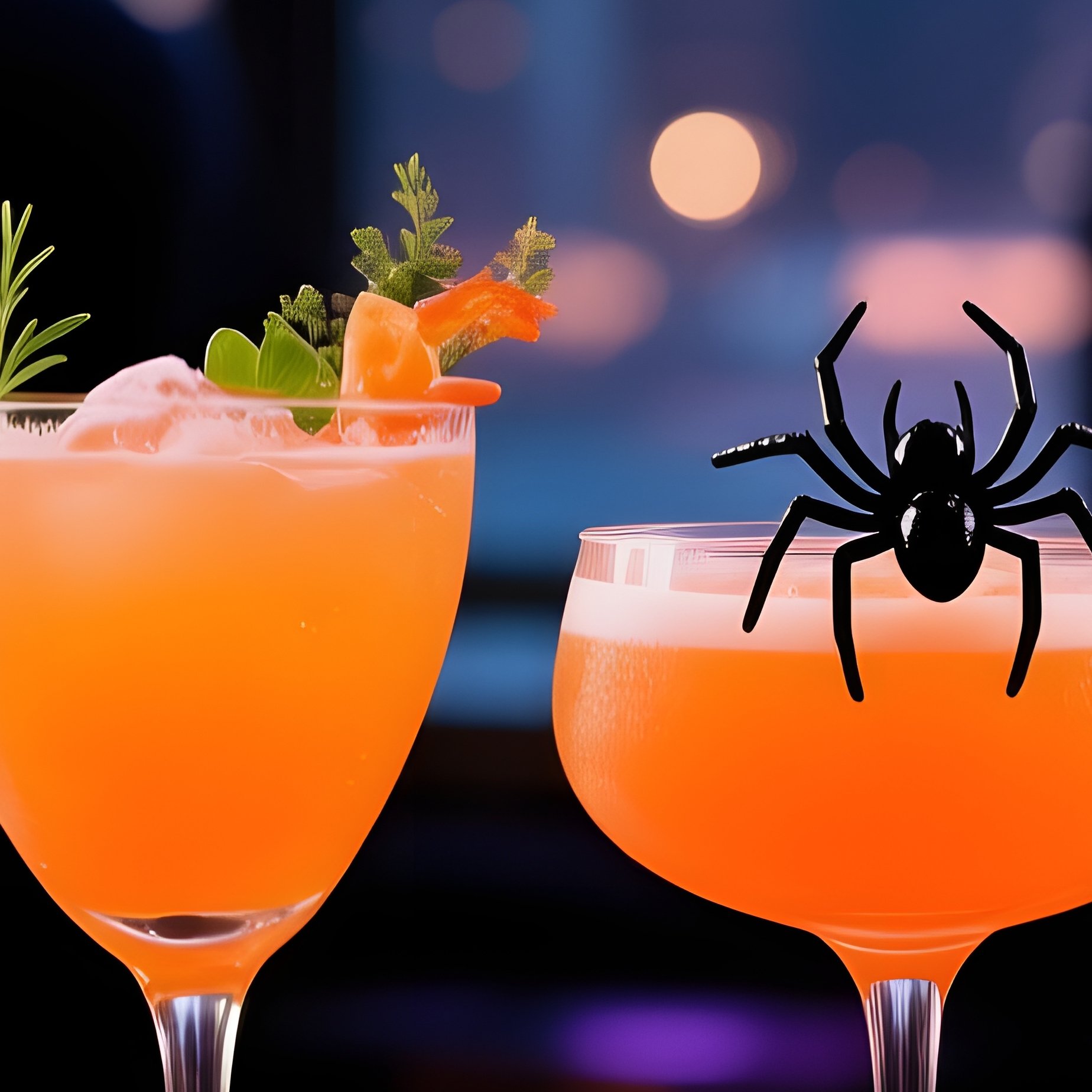 Four Colorful Cocktails In A Bar Setting Cocktails Bar - Full Resolution Quality Preview