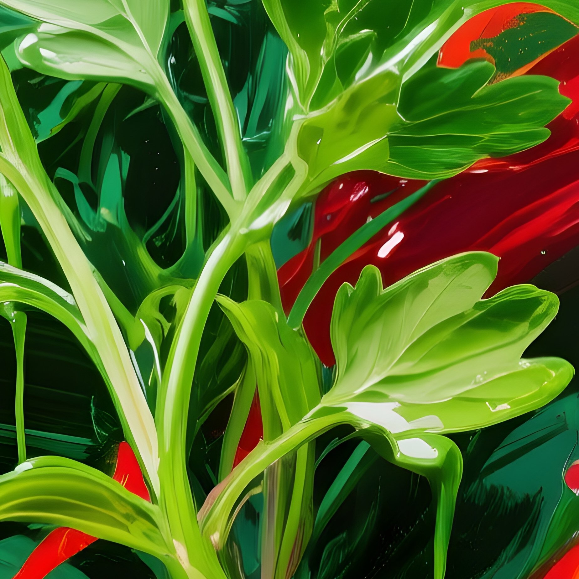 Freshness And Spice Abstract Art - Full Resolution Quality Preview