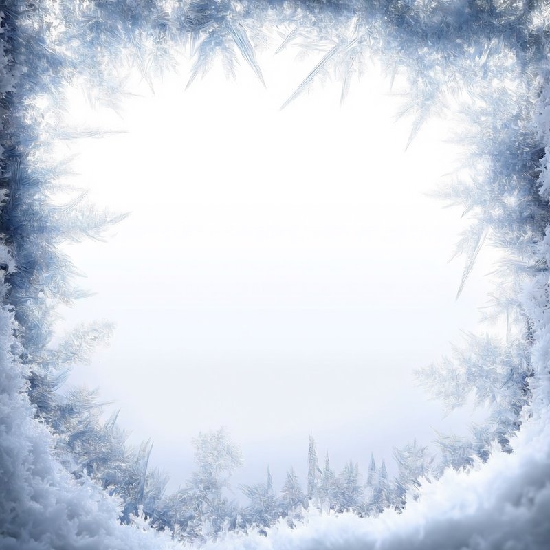 Frosty Frame Design Frost Frame