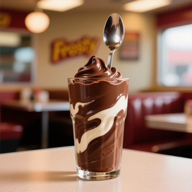 Frosty Spoon In Chocolate Frosty Wendys Style