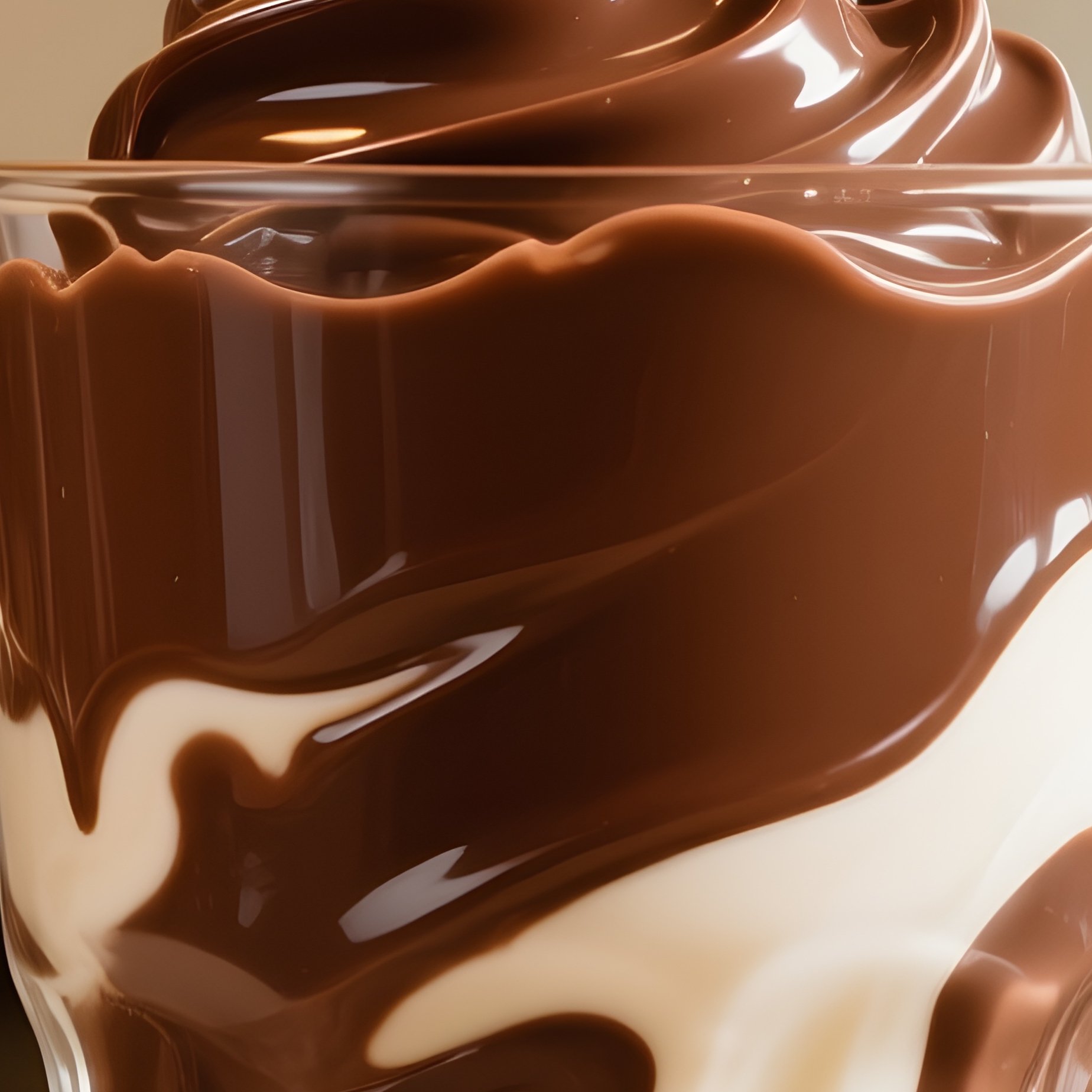 Frosty Spoon In Chocolate Frosty Wendys Style - Full Resolution Quality Preview