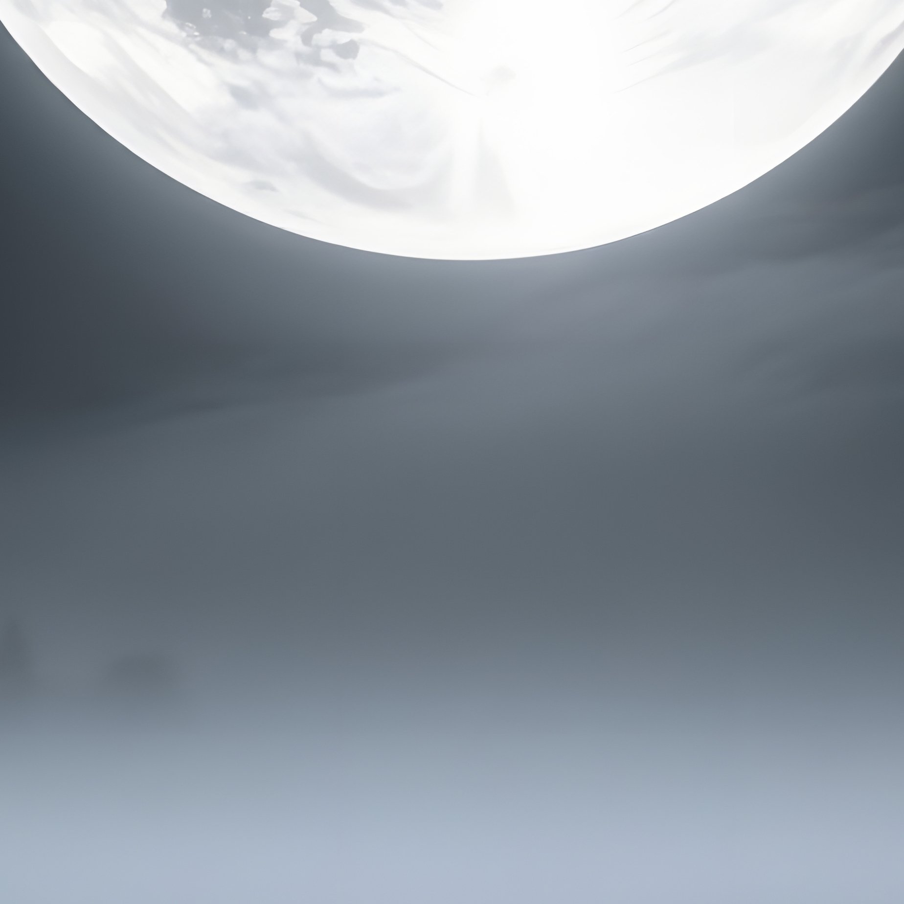 Full Moon Over A Wooden Deck Moon Night - Full Resolution Quality Preview