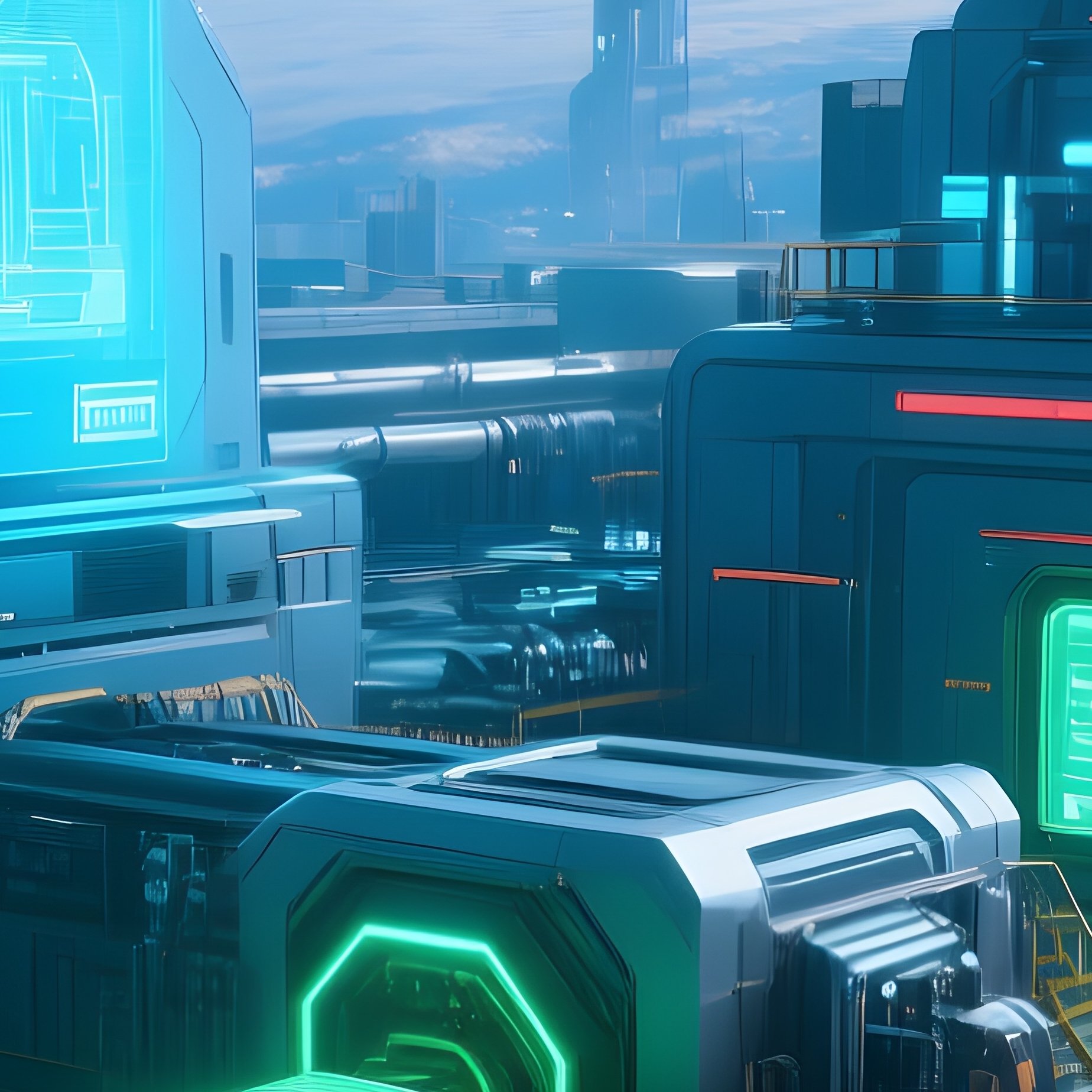 Future Steel Processing Plant - Full Resolution Quality Preview