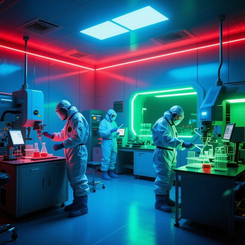 Future Tech Cleanroom Lab Techs