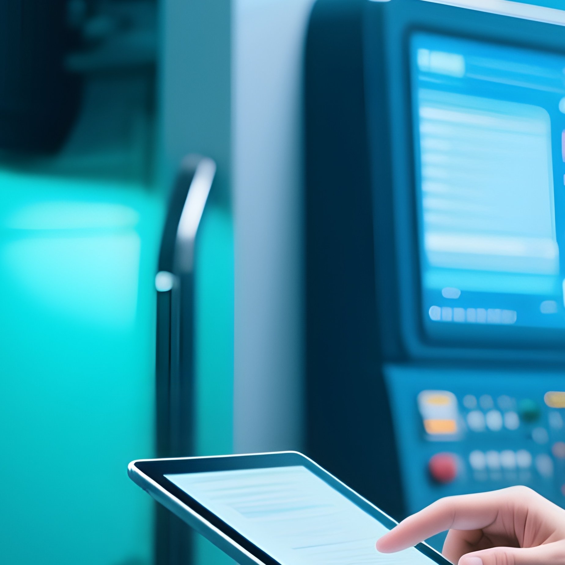 Future Worker Programming Cnc Machine - Full Resolution Quality Preview