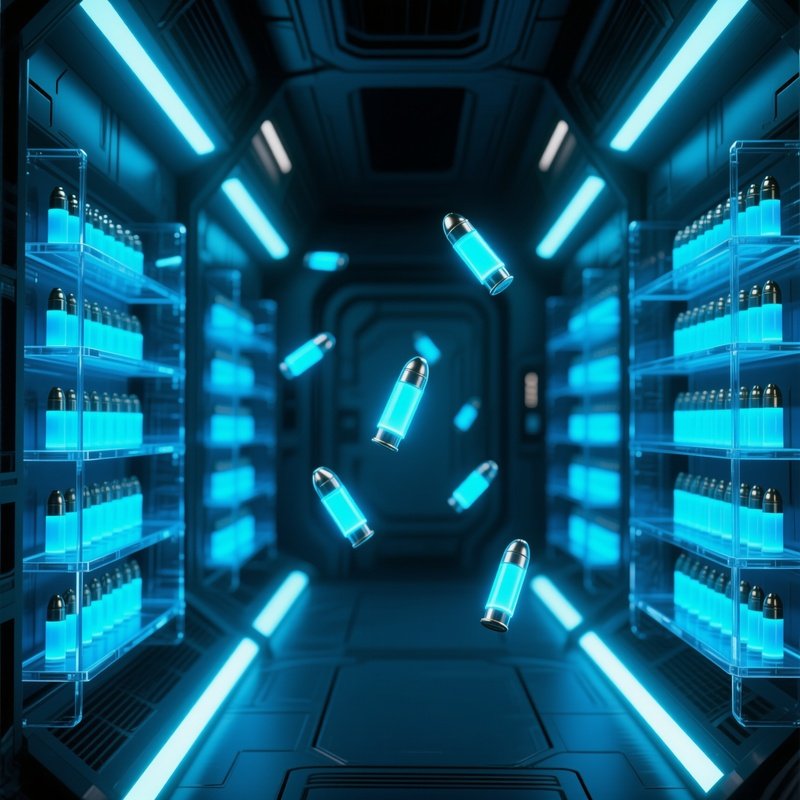 Futuristic Armory Space Station