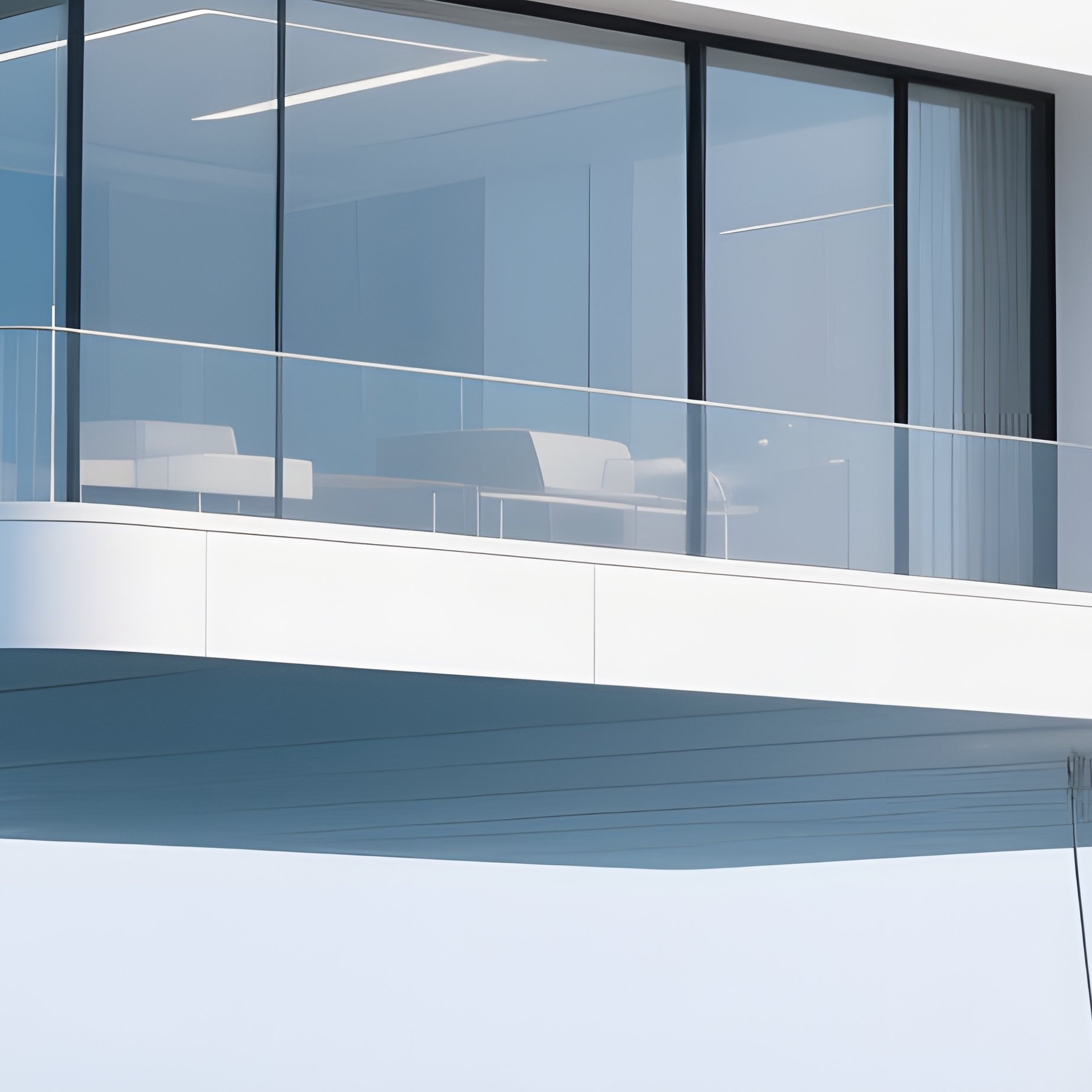 Futuristic Floating House Futuristic Architecture - Full Resolution Quality Preview