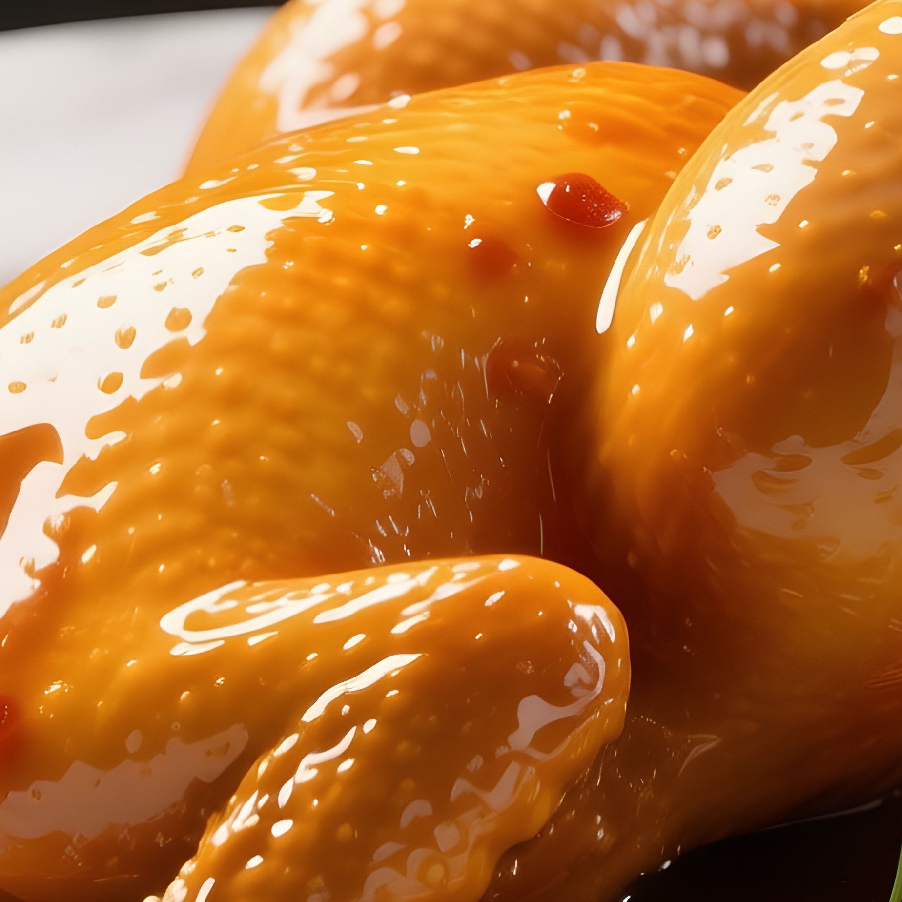 Gà Kho Gừng As A Digital 3D Rendering - Full Resolution Quality Preview