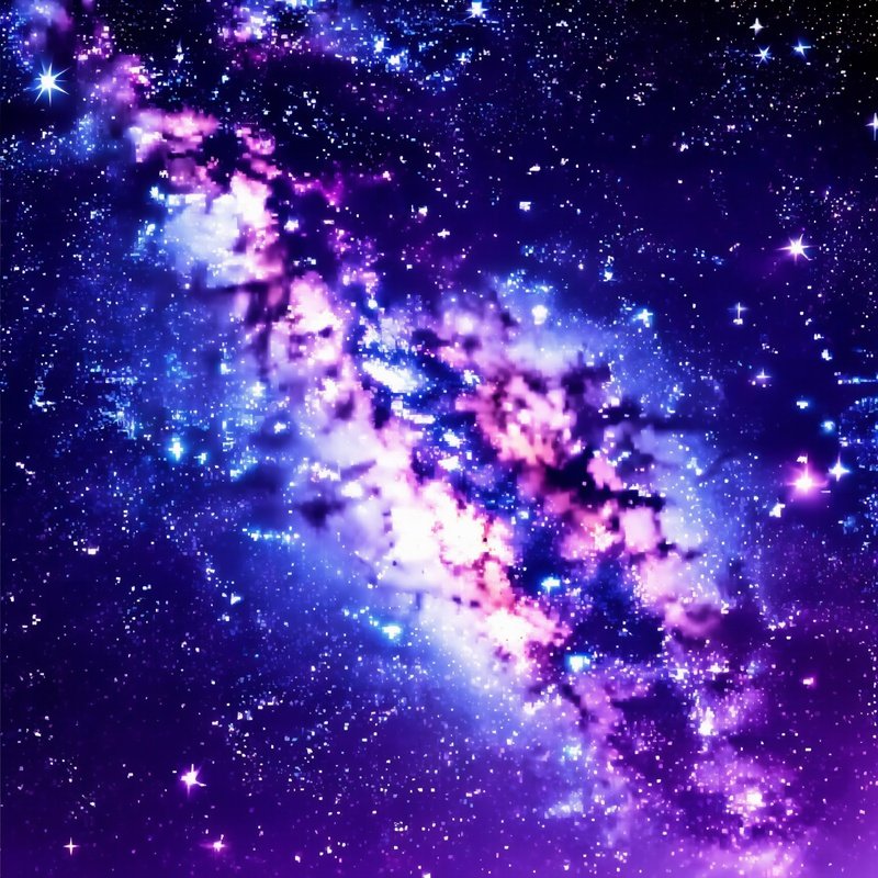 Galaxy Or Star Field Galaxy Stars