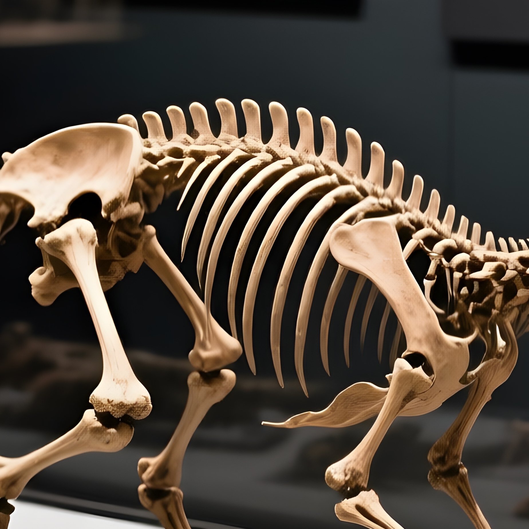 Gallimimus Fossil - Full Resolution Quality Preview