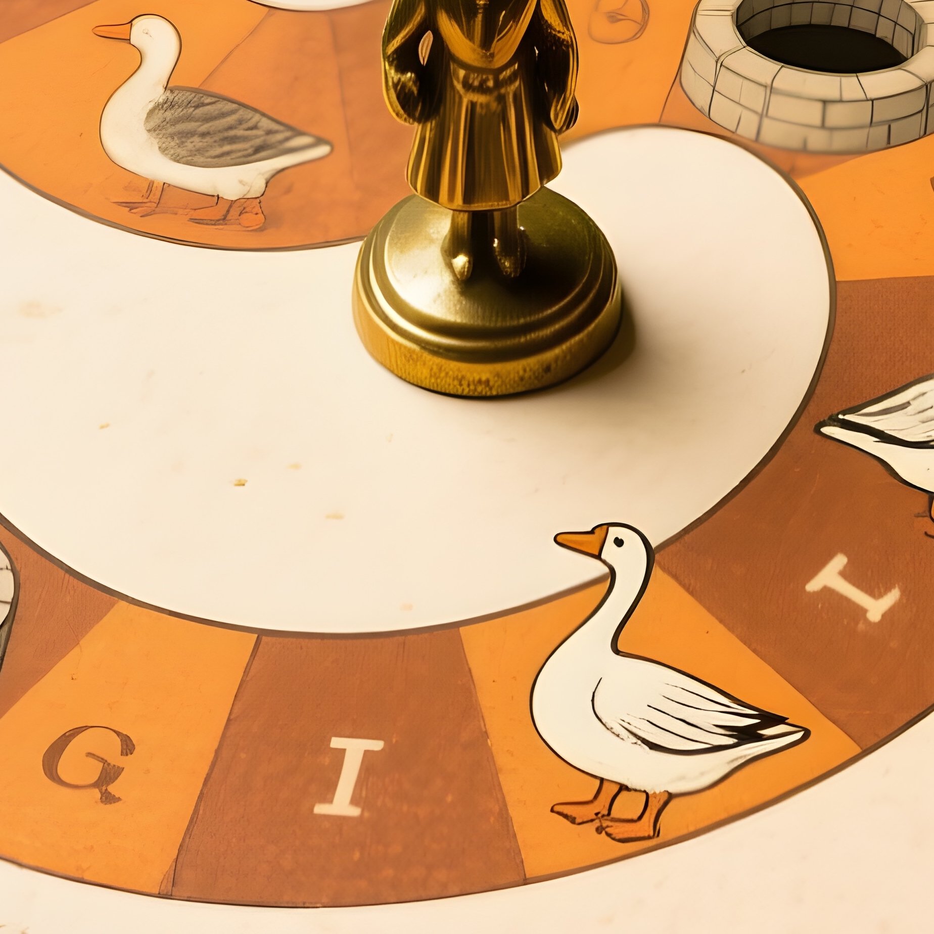 Game Of The Goose 18Th Century Board - Full Resolution Quality Preview