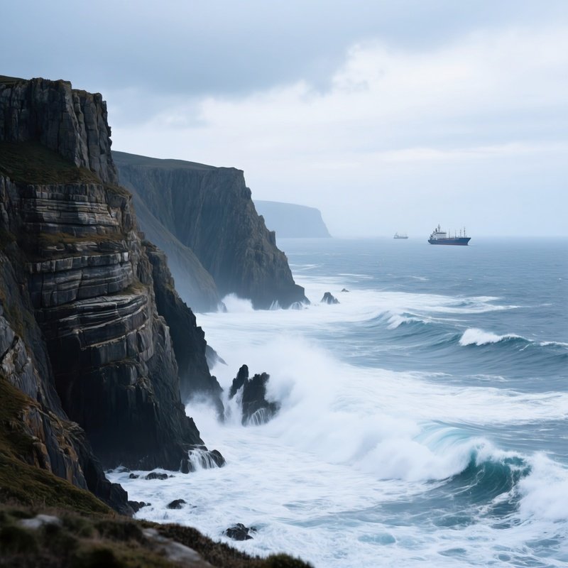 Geographic Specifics Geographisch Coastal Cliffs