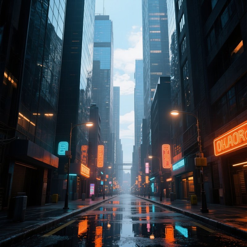 Geographic Specifics Geographisch Urban Canyon