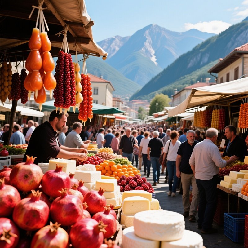 Georgian Market 1986 Tbilisi