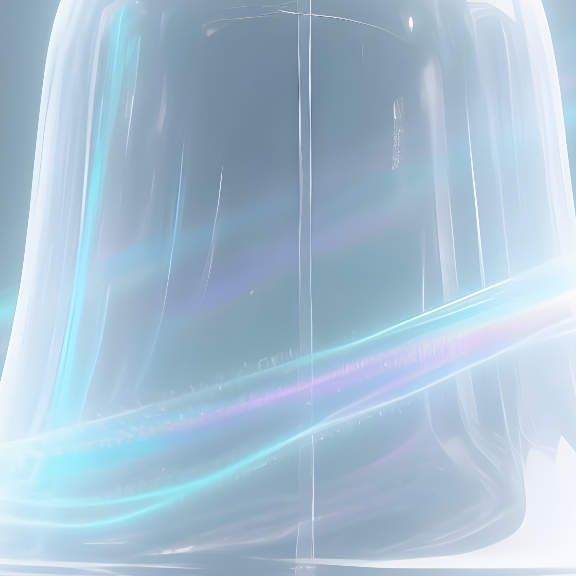 Ghost Jelly Nearly Invisible Bell Leaving Glowing Trails - Full Resolution Quality Preview
