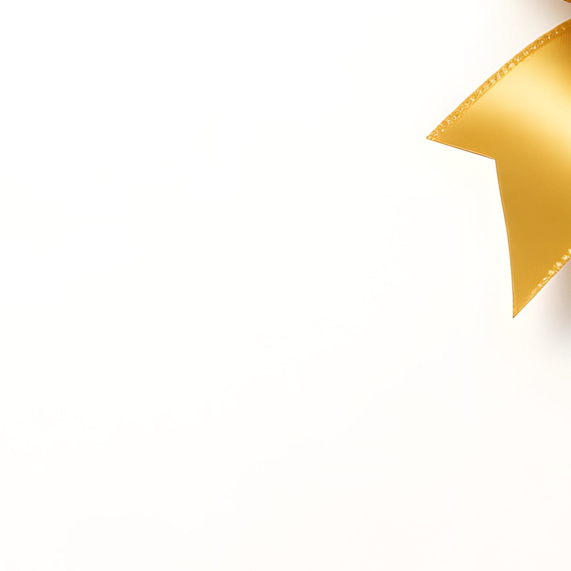 Gift Card Or Certificate With A Golden Bow Gift Card Certificate - Full Resolution Quality Preview