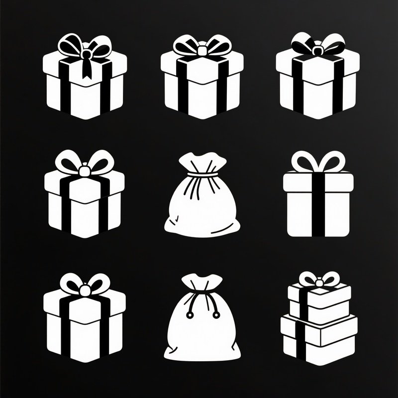 Gift Icons Gifts Icons