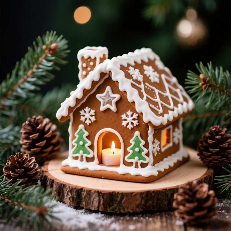 Gingerbread House Gingerbread Christmas