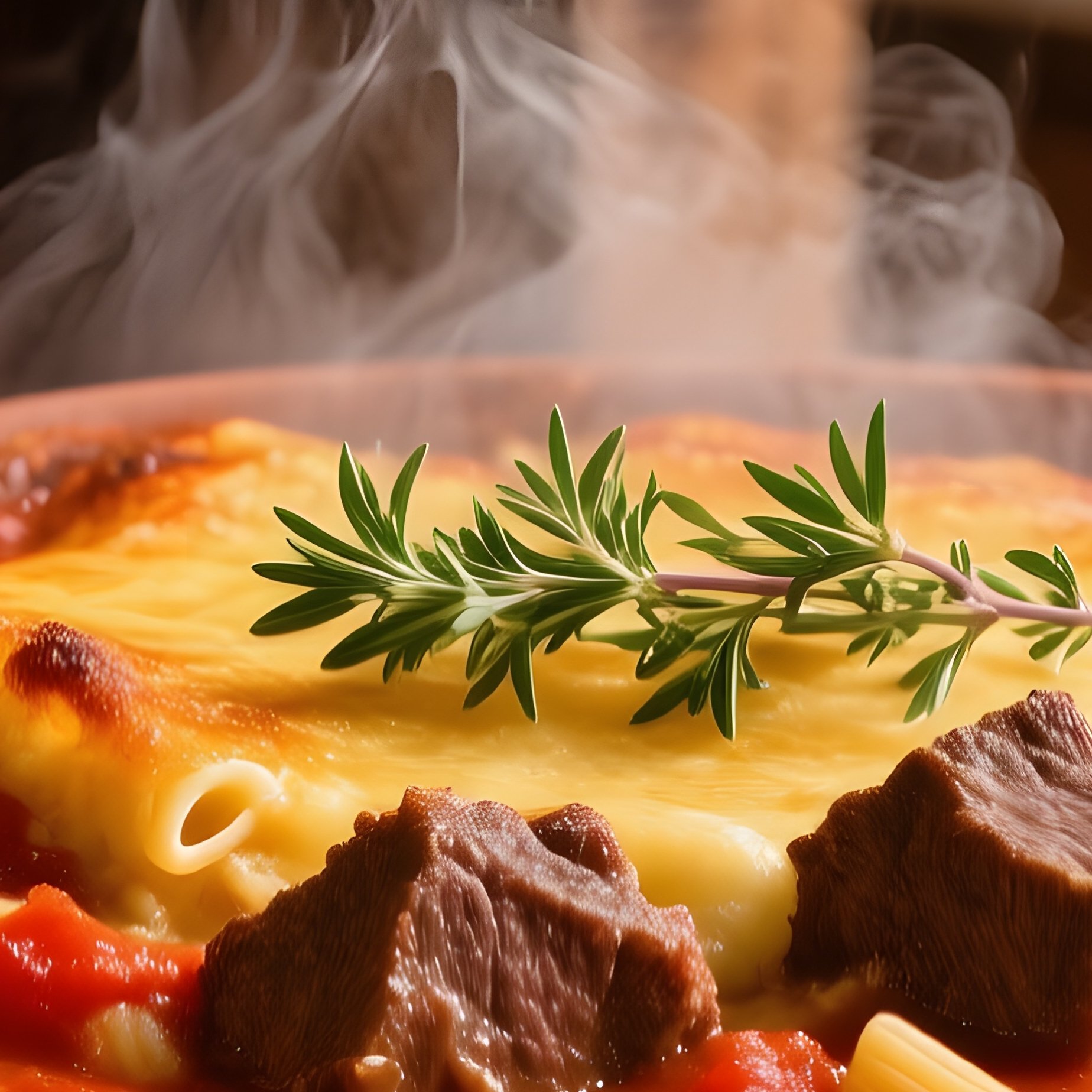 Giouvetsi Beef Clay Pot Orzo Tomato - Full Resolution Quality Preview