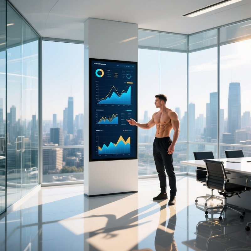 Glass Walled Meeting Room With City View