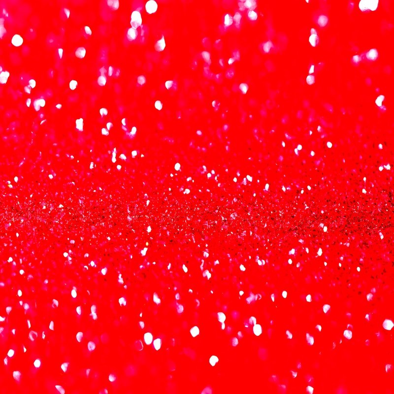 Glittery Red Surface Glitter Red