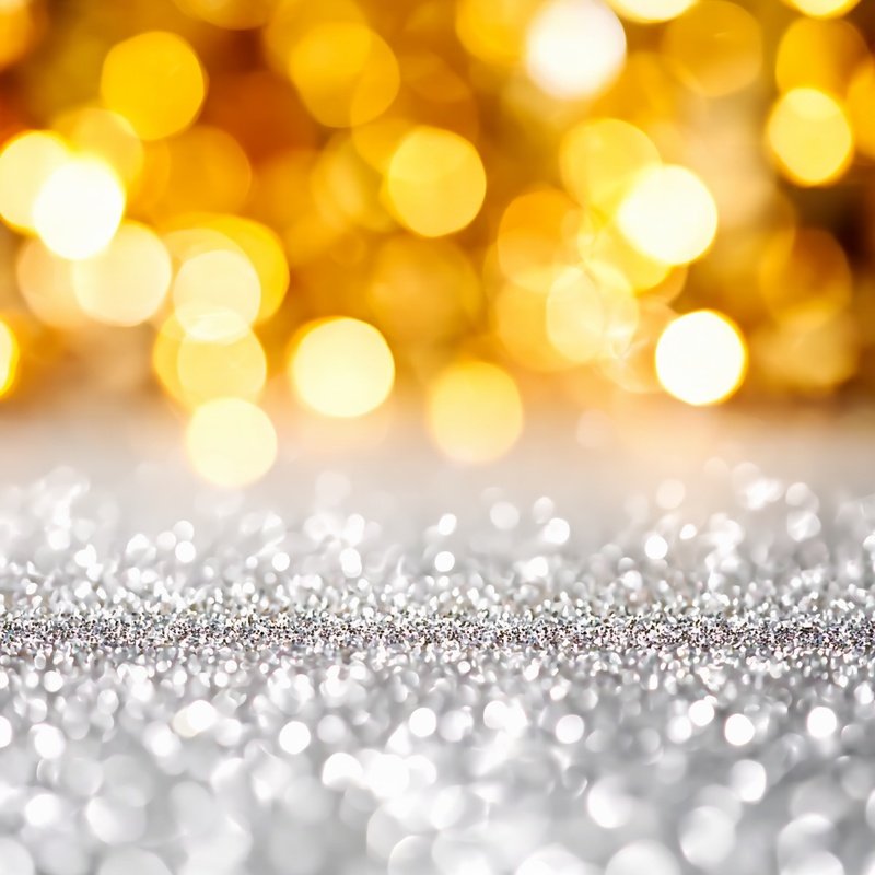 Glittery Surface With Bokeh Background Glitter Bokeh
