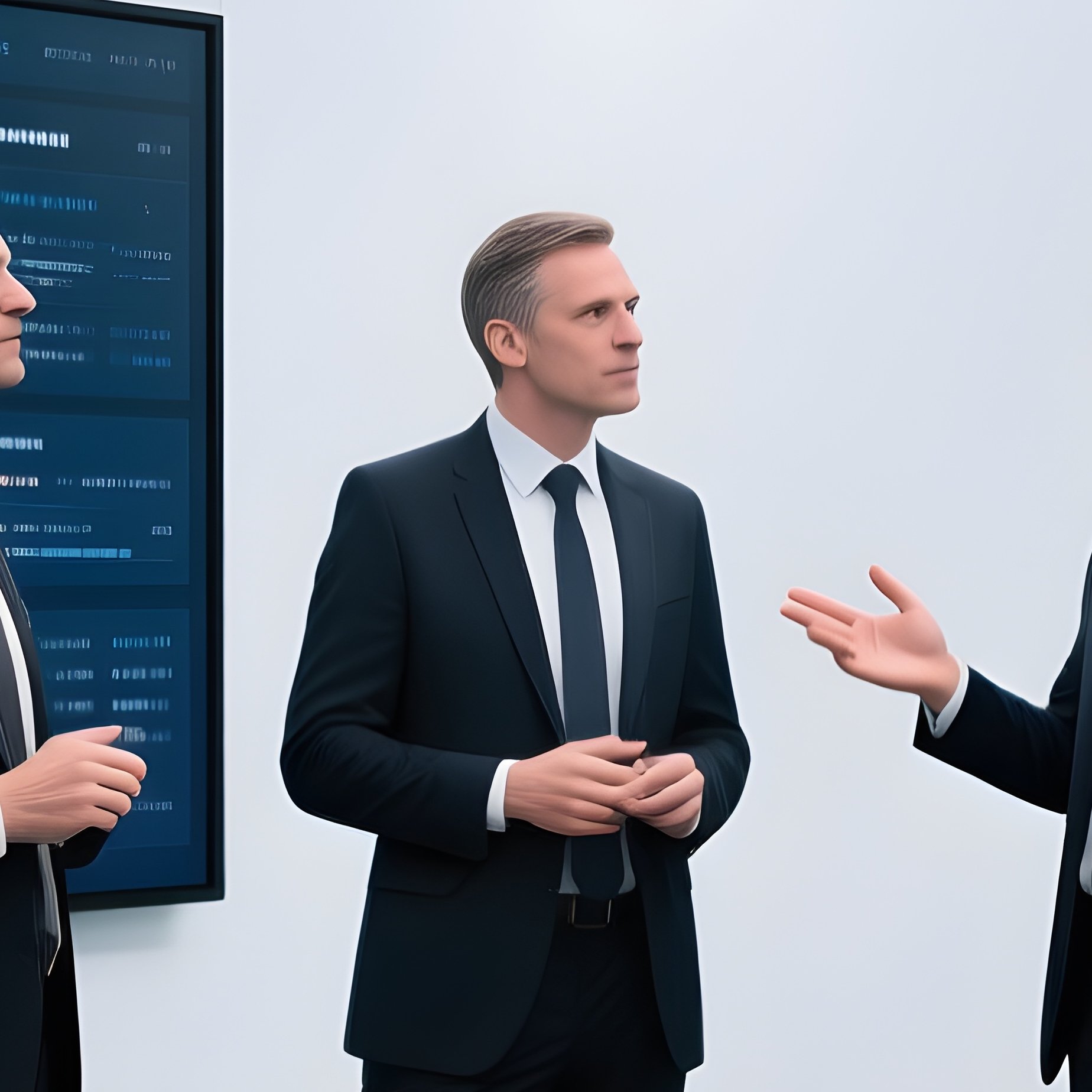 Global Business Logistics Briefing Room - Full Resolution Quality Preview