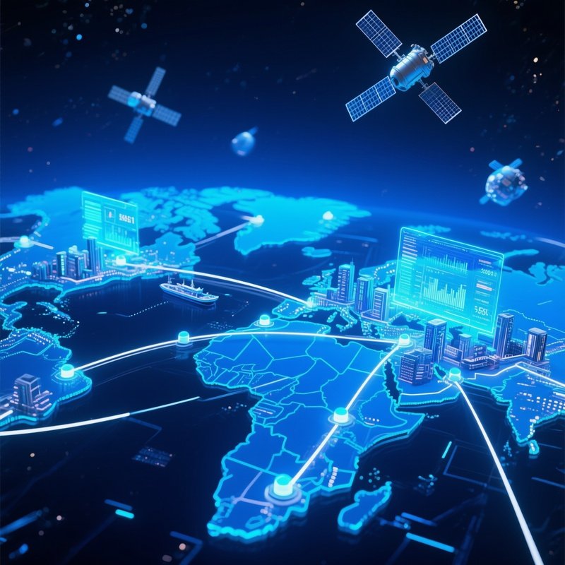 Global Business Logistics Digital Network