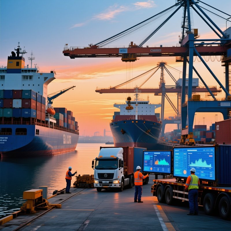 Global Business Logistics Port Of Shipment