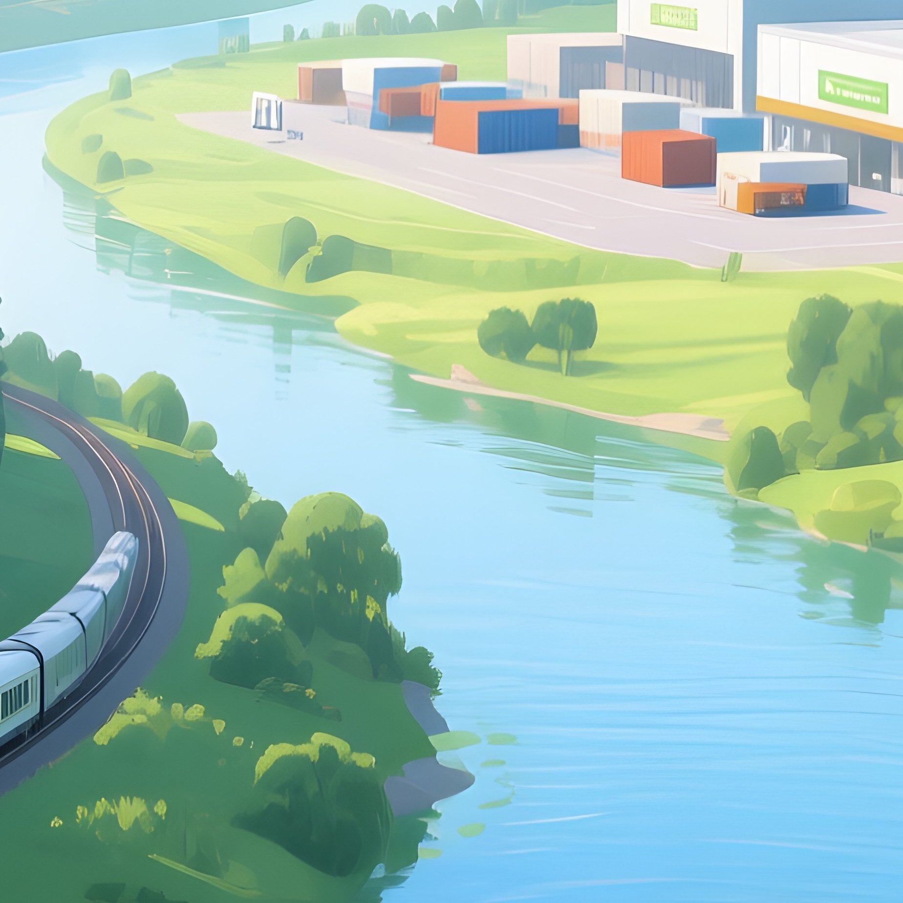 Global Logistics Environment 3 - Full Resolution Quality Preview