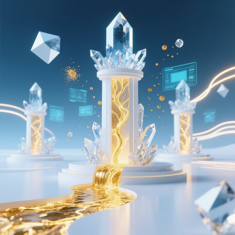 Gold Refinery Abstract Concept