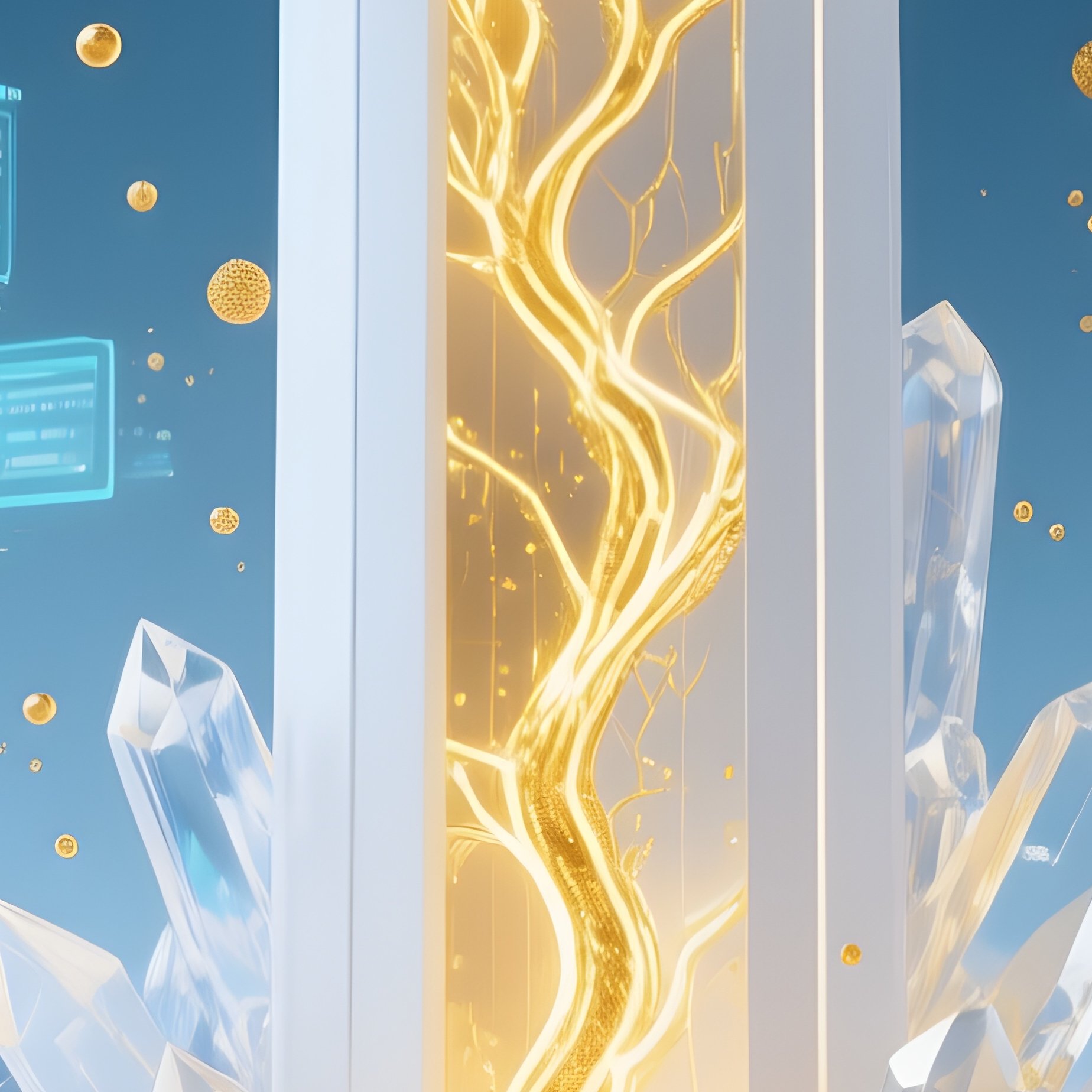 Gold Refinery Abstract Concept - Full Resolution Quality Preview