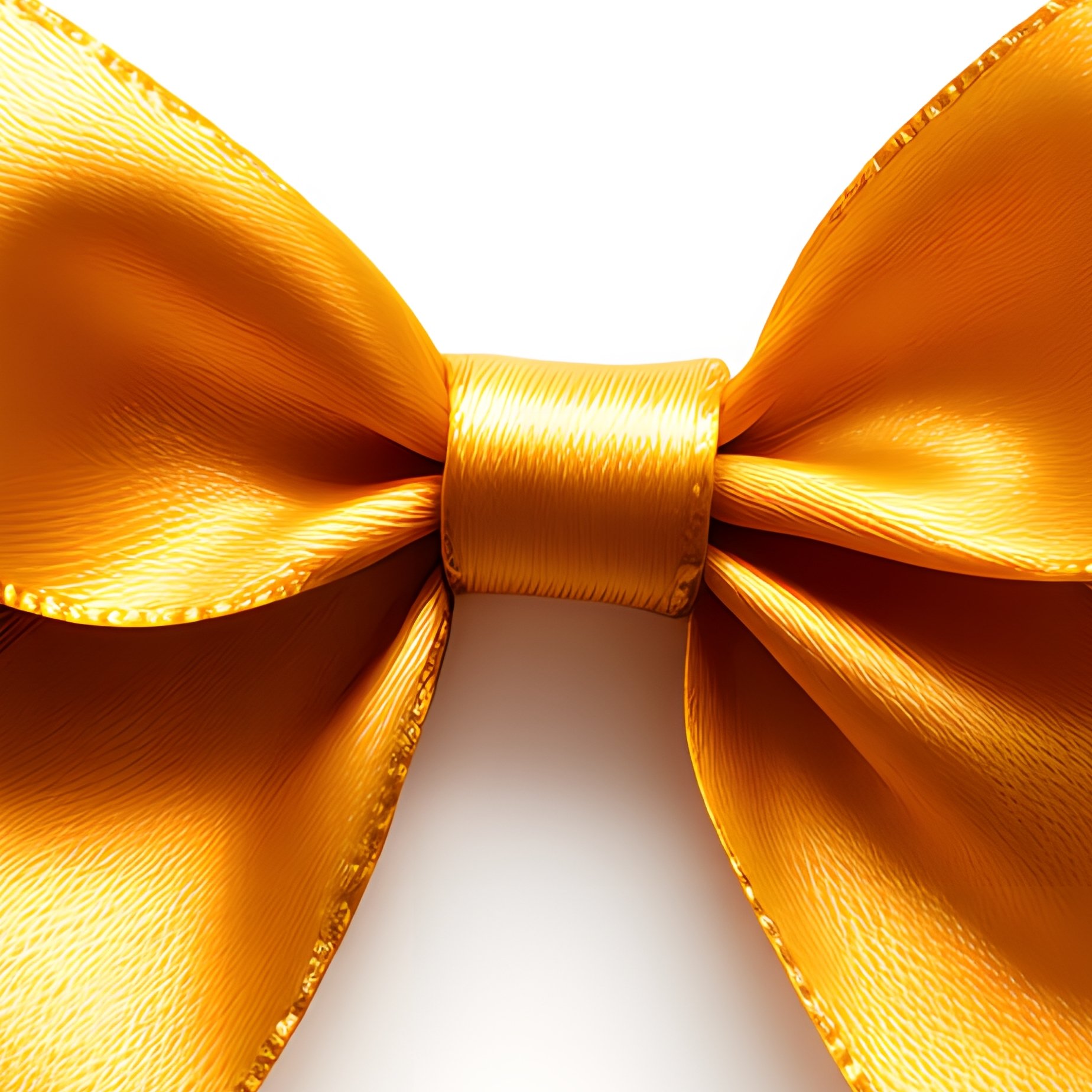 Golden Ribbon Bow Ribbon Bow - Full Resolution Quality Preview
