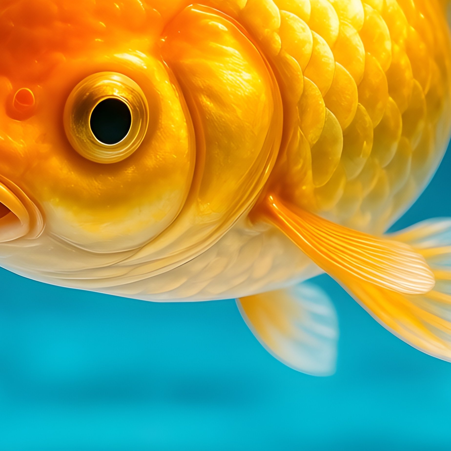 Goldfish Science Fiction Underwater - Full Resolution Quality Preview