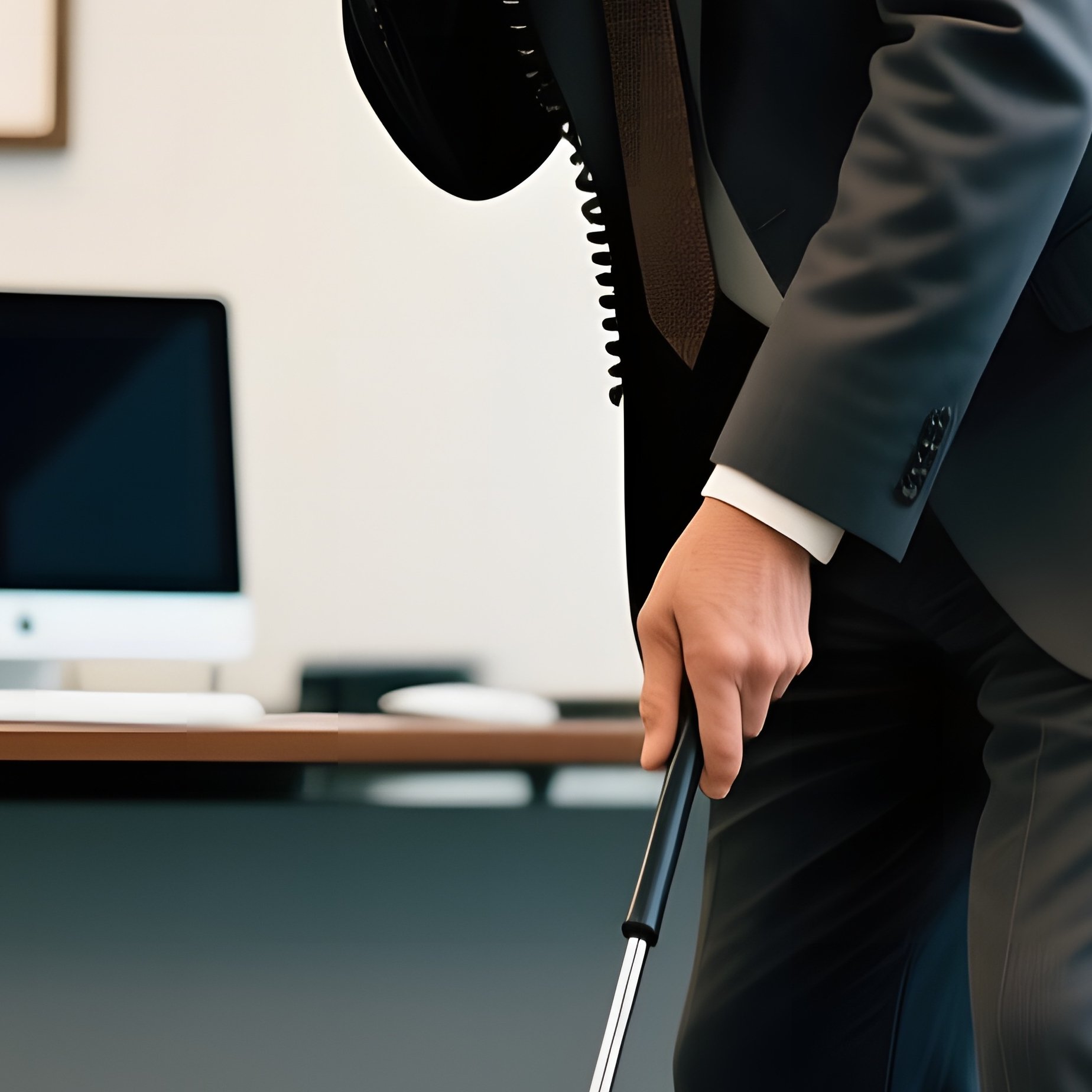 Golf Putter Cliched Executive Office - Full Resolution Quality Preview