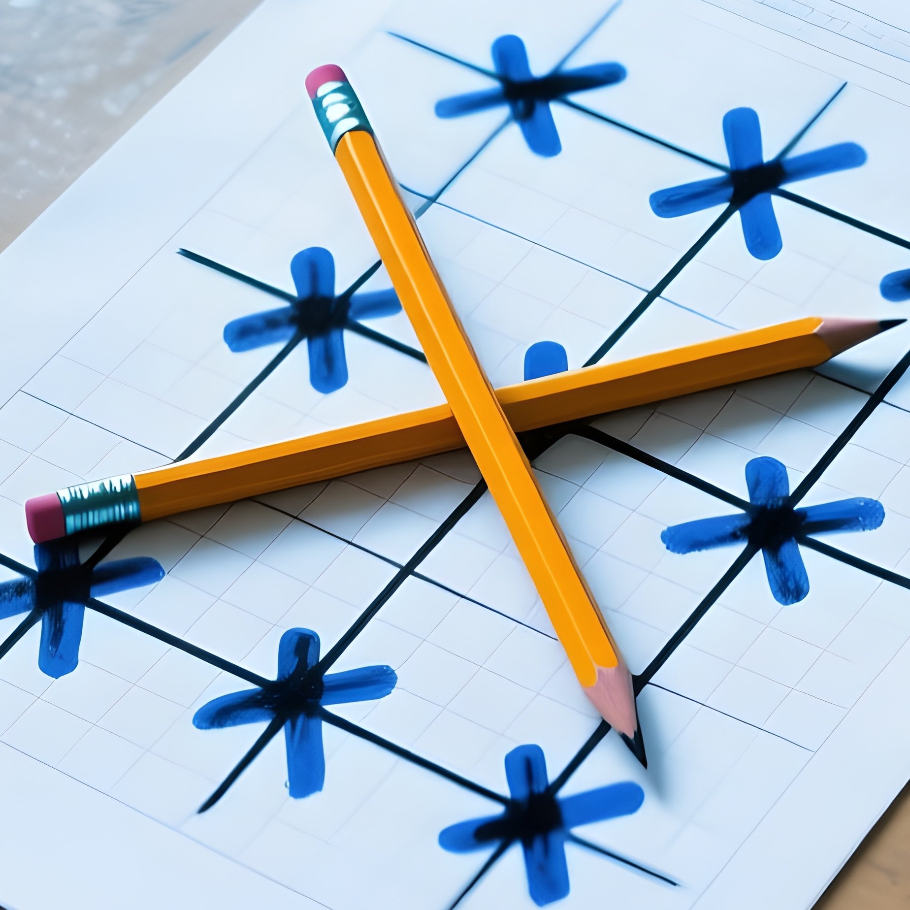 Gomoku School Desk Graffiti - Full Resolution Quality Preview