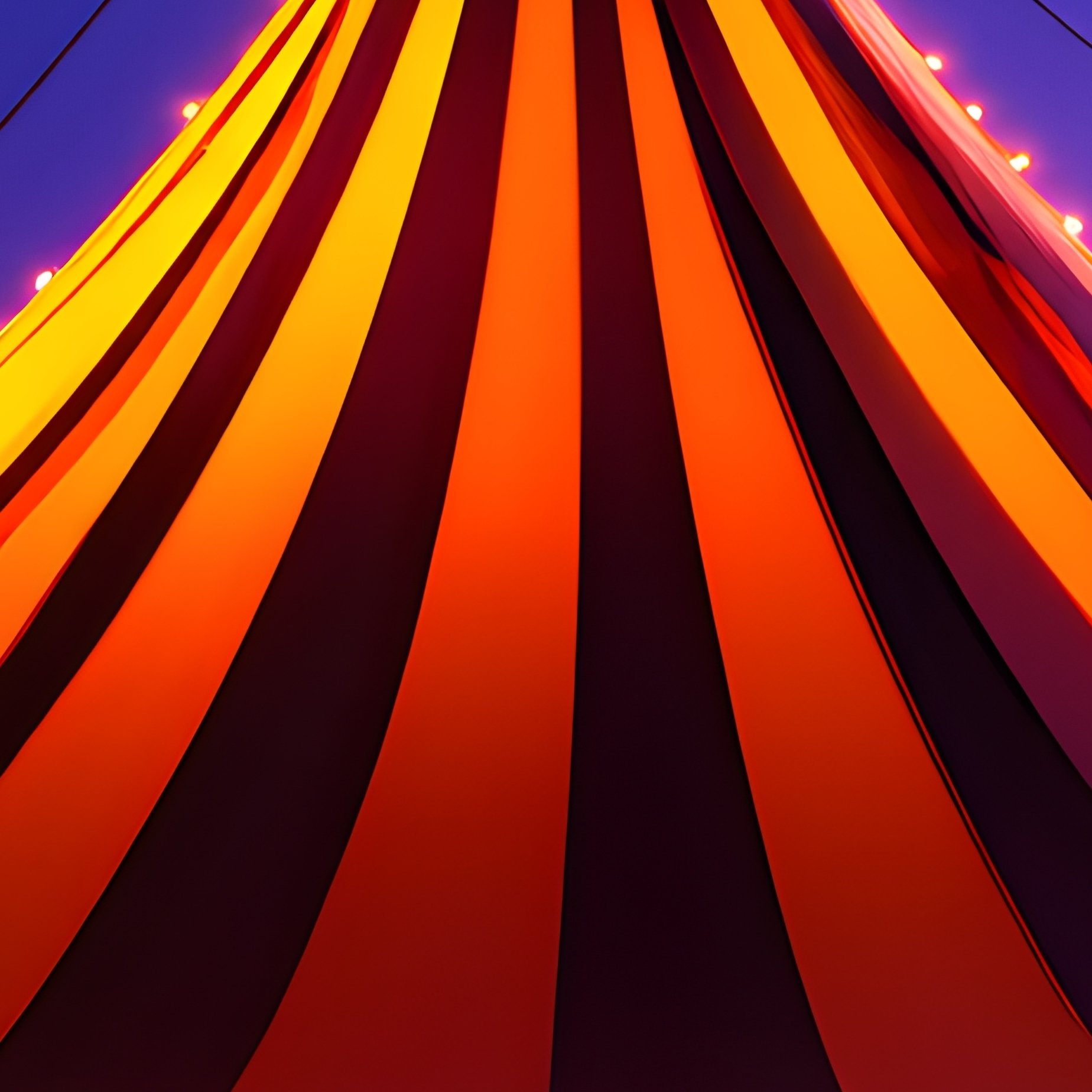 Grand Circus Tent At Twilight - Full Resolution Quality Preview