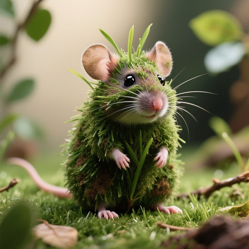 Grass Mouse Eco Friendly Artificial Turf